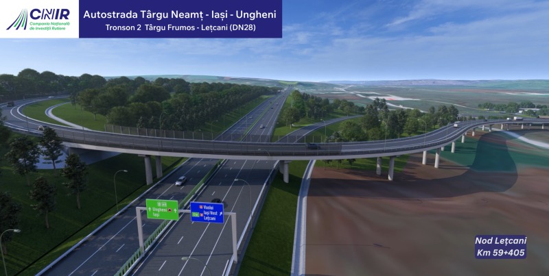 Autostrada A8, contract de supervizare atribuit pentru sectorul Târgu Neamț – Iași – Ungheni