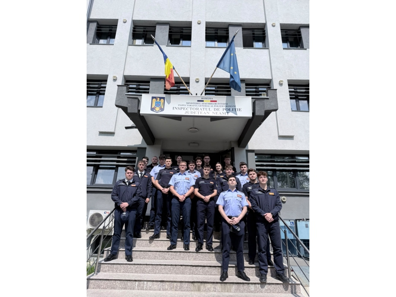 20 de studenți ai Academiei de Poliție au început stagiul de practică în Neamț