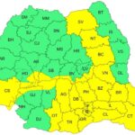 Cod galben de ploi consistente în Regiunea Nord-Est
