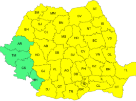 Cod galben de vijelii, ploi și grindină în Regiunea Nord-Est Cod galben de vijelii, ploi și grindină în Regiunea Nord-Est