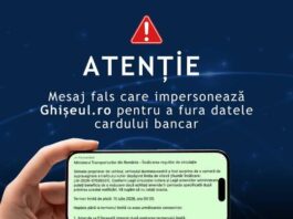 Mesaje false în numele Ministerului Transporturilor pentru furtul datelor bancare