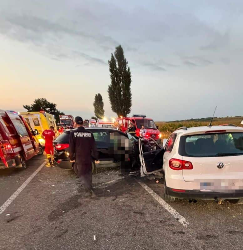 Bacău. Accident rutier în localitatea Sascut, pe E85 – un bărbat a decedat