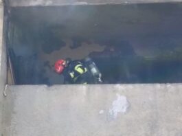 Piatra-Neamț. Incendiu la un bloc în cartierul Mărăței