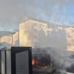 Piatra Neamț. Incendiu de la o țigară aruncată la întâmplare