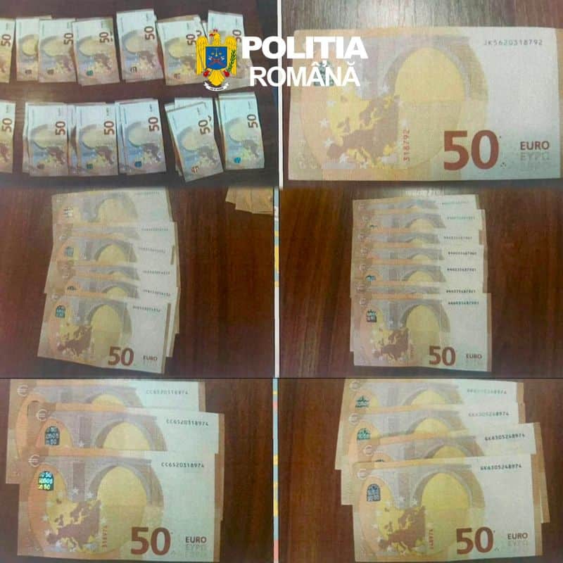 Percheziții în patru județe într-un dosar cu euro falși: 13.100 de euro ar fi fost folosiți la cumpărarea unor mașini 1 Percheziții în patru județe într-un dosar cu euro falși: 13.100 de euro ar fi fost folosiți la cumpărarea unor mașini