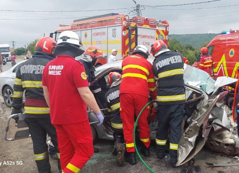 Bacău. Grav accident la Onești – o femeie și-a pierdut viața