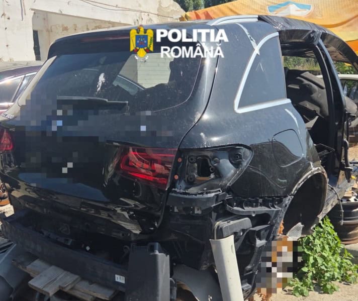 Mașini de lux furate din cinci țări, găsite în Neamț și Vaslui. Prejudiciul estimat: 200.000 de euro