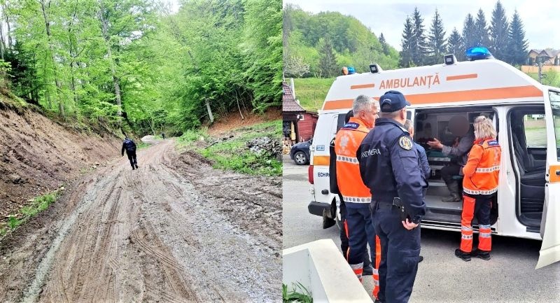 Ursul a atacat în pădure, în zona Mănăstirii Cașin! Un bărbat a ajuns la UPU Onești