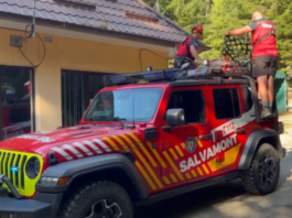 Salvamontiștii intervin pentru salvarea vieții unei persoane în Munții Tarcăului