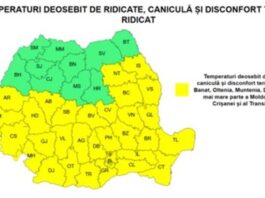 Temperaturi estivale în Regiunea Nord-Est