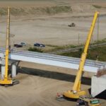 Noi imagini de pe șantierul A7 Bacău – Pașcani. Prinde contur nodul rutier Roman – Sud