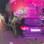 Vaslui. O femeie a ajuns la spital în urma unui accident dintre un autoturism și un utilaj agricol