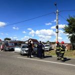 FOTO. Doi răniți într-un accident rutier la ieșirea din Negrești spre Todirești