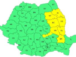 Ploi și vijelii în județele Regiunii Nord-Est