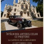 Automobile de epocă rare, expuse la Palatul Sturdza din Miclăușeni