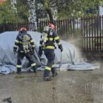Neamț. Un autoturism a fost mistuit de foc – cauza a fost de natură electrică