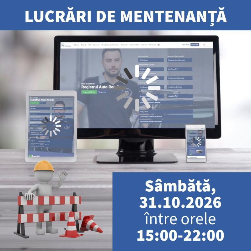 864869538_1491476936162546_7201961111580685746_n (2) Pe 31 octombrie nu se pot face programări la RAR – sunt lucrări de mentenanță a infrastructurii IT