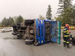 Suceava. Trafic blocat la Pojorâta după un accident de circulație