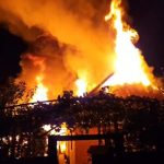 Incendiu puternic într-o gospodărie din Costișa: au ars locuința și anexele