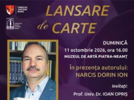 „Regina Maria a României. Din viață în eternitate” – lansare de carte la Muzeul de Artă Piatra-Neamț