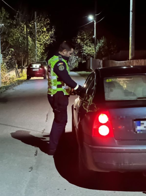 Neamț. Razie în trafic – cinci șoferi au fost depistați sub influența alcoolului