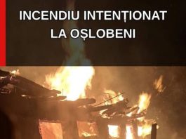 Cazul femeii acuzate de incendiul de la Oșlobeni – pagubă de 20.000 de lei!