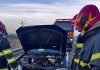 Vaslui. O femeie a fost rănită în urma unui accident dintre două autoturisme