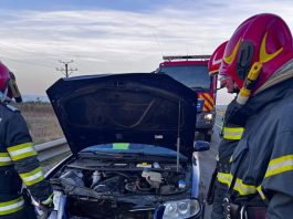 Vaslui. O femeie a fost rănită în urma unui accident dintre două autoturisme