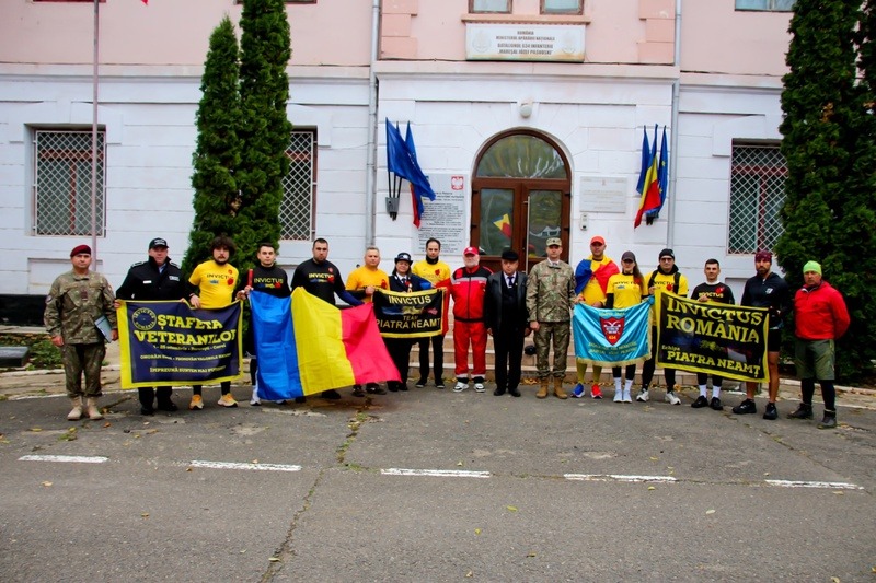 FOTO. „Ștafeta Veteranilor” a plecat din Piatra Neamț către Iași FOTO. „Ștafeta Veteranilor” a plecat din Piatra Neamț către Iași