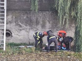 Bărbat salvat din albia râului Cuejdi Bărbat salvat din albia râului Cuejdi