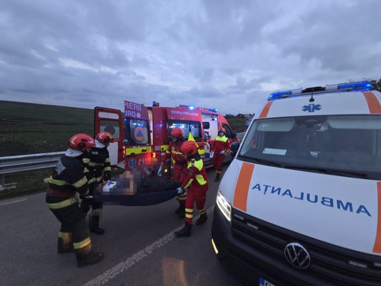 Botoșani. Accident mortal la Avrămeni. Doi răniți, transportați la spital