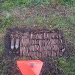 Iași. 98 de elemente de muniție neexplodate, descoperite la Bogonos