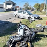 FOTO. Accident în Botești. Doi motocicliști au ajuns la spital